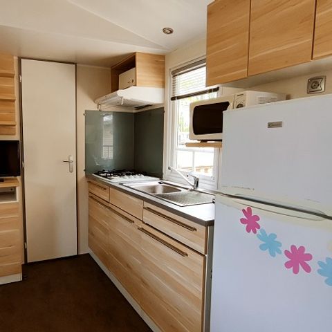 Mobilheim 6 personen - Mobilheim Standard 30m² Tremolat - 3 Schlafzimmer + Halbüberdachte Terrasse 6 Pers.