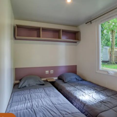 Mobile home 6 persons - Comfort Mobile-Home 32m² Malaga - 3 bedrooms + covered terrace, air-conditioning, TV, dishwasher 6 people