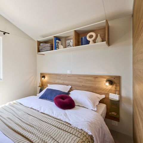 Mobile home 6 persons - Mobil-Home Toscane Premium 33m² - 3 bedrooms + Covered terrace + CLIM + TV + Dishwasher 6 pers
