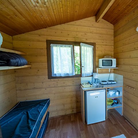 Chalet 4 persons - Wooden Ecolodge - Without sanitary facilities