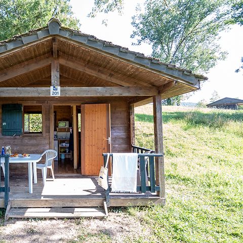 Chalet 4 personen - Ecolodge Holz (ohne Sanitäranlagen)