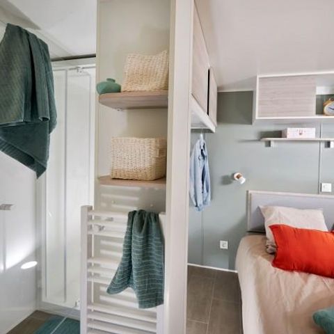 MOBILHOME 4 personnes - Confort 29m² (2 chambres)-vue sur le lac
