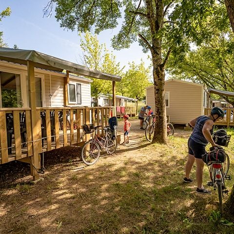 MOBILHOME 4 personnes - Confort 29m² (2 chambres) + terrasse semi-couverte 6m²