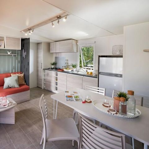 CASA MOBILE 4 persone - Comfort 29m² (2 camere da letto) + 6m² di terrazza semicoperta