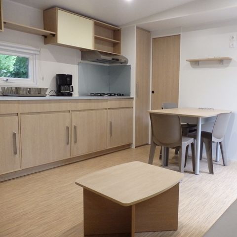 BUNGALOW 6 personnes - Comfort XL | 3 Ch. | 6 Pers. | Terrasse Surélevée | Clim.