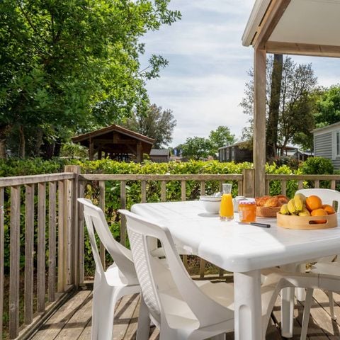 Mobilheim 6 personen - Mobilheim | Classic | 2 Zi. | 4/6 Pers. | Einfache Terrasse