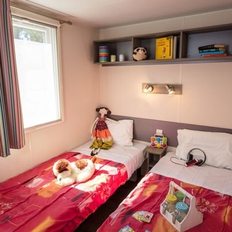 Mobilheim 6 Personen - Classic | 2 Zi. | 4/6 Pers. | Hochterrasse | Klim.