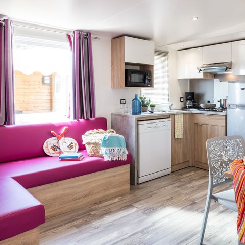 BUNGALOW 6 personnes - Classic XL | 3 Ch. | 6 Pers. | Terrasse surélevée