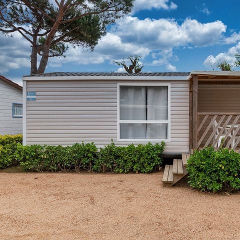 MOBILHOME 6 personnes - Comfort | 2 Ch. | 4/6 Pers. | Terrasse simple | Clim.
