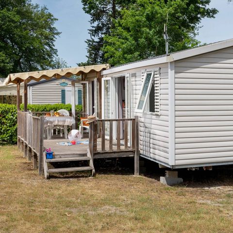 MOBILHOME 6 personnes - Mobil-home | Comfort | 3 Ch. | 6 Pers. | Terrasse Couverte | Clim.