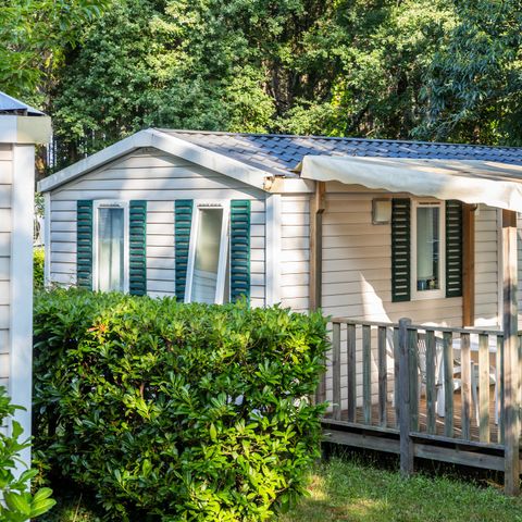 BUNGALOW 6 personnes - Comfort XL | 3 Ch. | 6 Pers. | Terrasse surélevée | Clim.