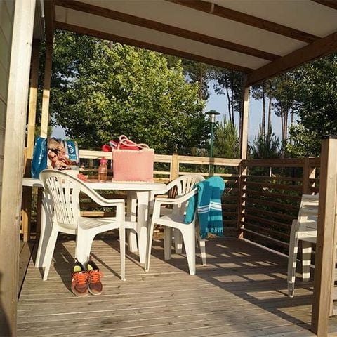 Mobilheim 6 Personen - Mobilheim | Classic | 3 Schlafz. | 6 Pers. | Einfache Terrasse