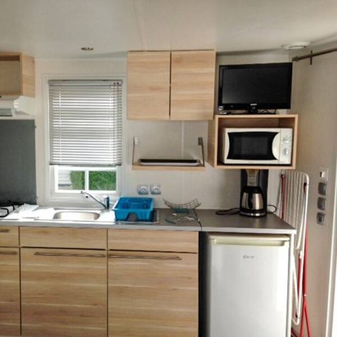 Mobilheim 4 Personen - Mobilheim | Classic | 2 Zi. | 4 Pers. | Erhöhte Terrasse