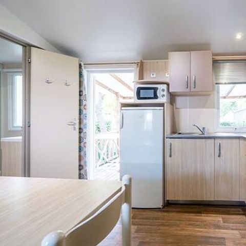Stacaravan 6 personen - Stacaravan | Klassiek | 3 Slaapkamers | 6 Pers. | Verhoogd terras