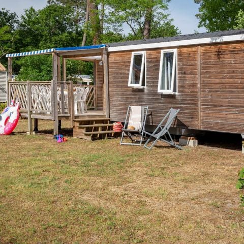 Stacaravan 6 personen - Mobile-home | Comfort | 3 slaapkamers | 6 pers. | Single terras
