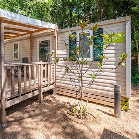 Mobilheim 4 Personen - Mobilheim | Comfort | 2 Zi. | 4 Pers. | Erhöhte Terrasse | Klim.