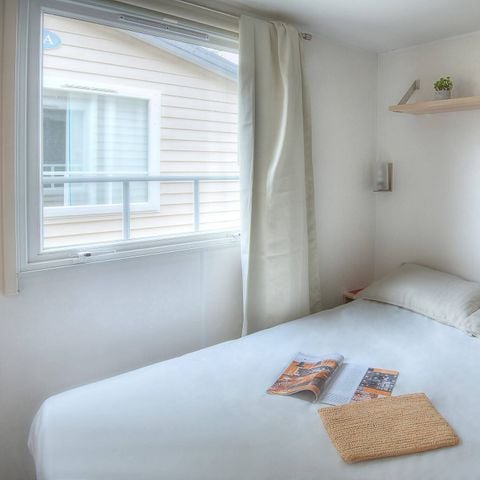 Mobilheim 6 Personen - Comfort | 3 Zi. | 6 Pers. | Erhöhte Terrasse | Clim.