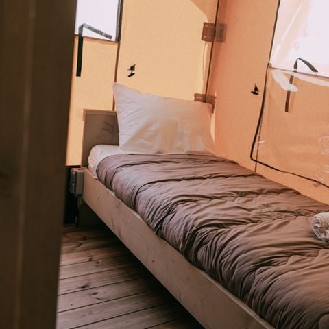 TIENDA DE LONA Y MADERA 5 personas - Glamping Safari