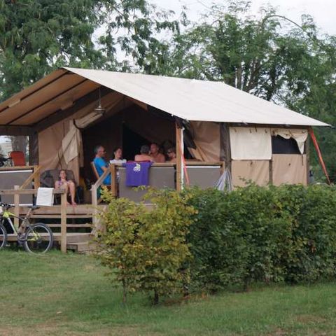 UNIEKE ACCOMMODATIE 5 personen - LODGE TENT zonder sanitair