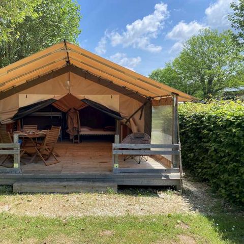 UNIEKE ACCOMMODATIE 5 personen - LODGE TENT zonder sanitair