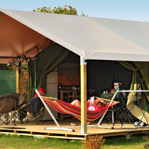 Bungalowzelt 5 Personen - FREEFLOWER - Ohne Sanitäranlagen