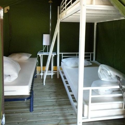 Bungalowtent 5 personen - FREEFLOWER - Zonder sanitair