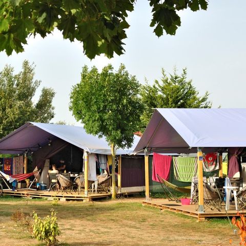 Bungalowtent 5 personen - FREEFLOWER - Zonder sanitair