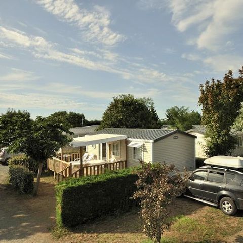 Mobilheim 4 personen - Mobilheim CONFORT 31m² (3 Zimmer) + TV + halbüberdachte Terrasse | 6 Personen