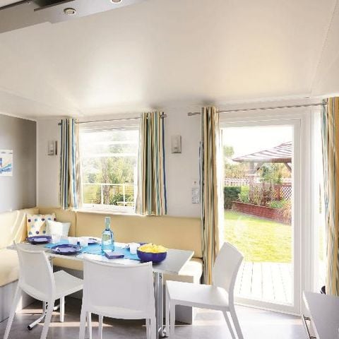 Mobile home 4 persons - Mobil-Home CONFORT 31m² (3 bedrooms) + TV + semi-covered terrace | 6 people