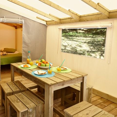 TIENDA DE CAMPAÑA 5 personas - Natura (Sin instalaciones sanitarias)