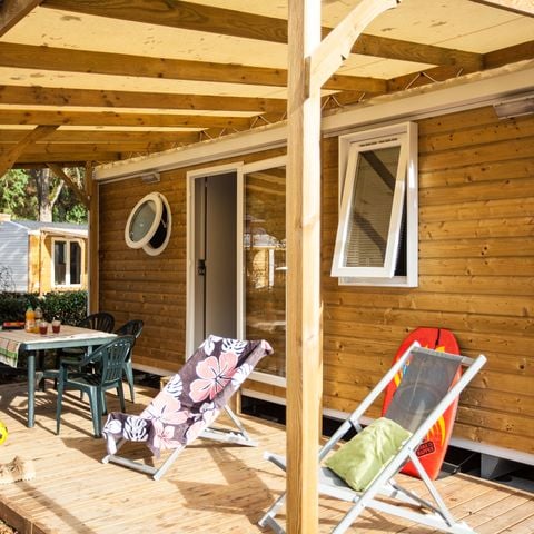 Stacaravan 6 personen - Familie Clim