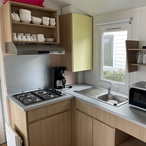 Mobile home 4 persons - Confort 24m² - 2 bedrooms - Small terrace - TV