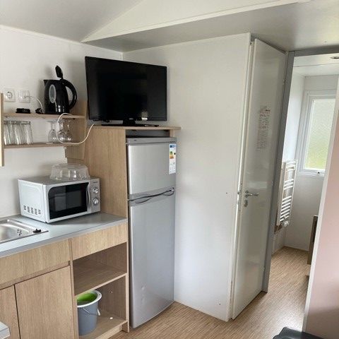Mobile home 4 persons - Confort 24m² - 2 bedrooms - Large terrace - TV