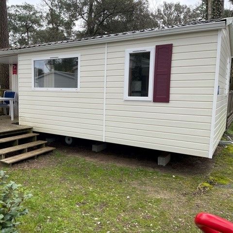 Mobile home 6 persons - Confort 28m² - 3 bedrooms - Small terrace