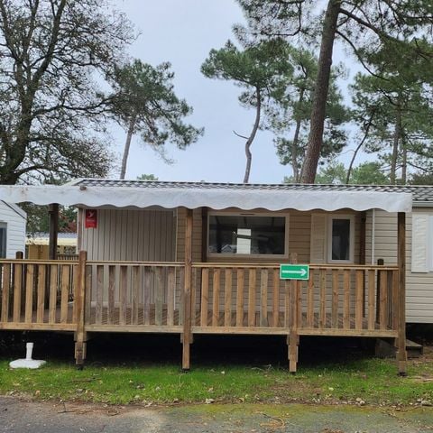 MOBILE HOME 6 people - Confort 28m² - 3 bedrooms - Large terrace - TV