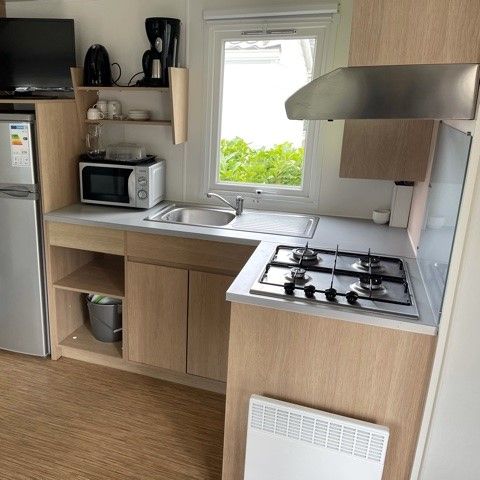 Mobile home 6 persons - Confort 28m² - 3 bedrooms - Large terrace - TV
