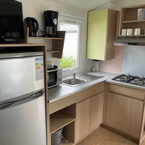 Mobile home 6 persons - Confort 28m² - 3 bedrooms - Large terrace - TV