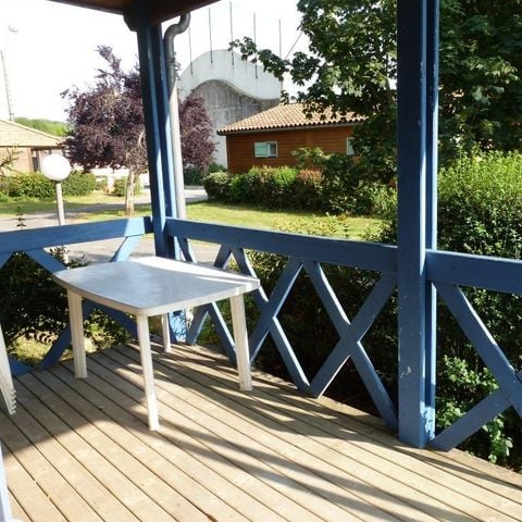 CHALET 4 personas - 2 habitaciones, 25m² + aire acondicionado