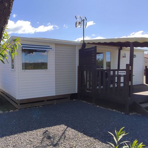 Mobilheim 4 Personen - Grand Confort "Amandier - Glycine" 2 Zimmer Klimaanlage