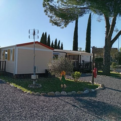 MOBILHOME 4 personnes - Confort "Mimosa - Marguerite - Crocus - Jacinthe" 2 chambres Climatisé
