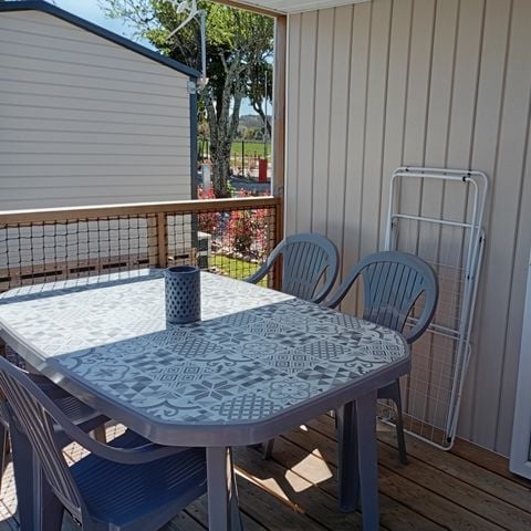 Mobilhome 4 personnes - Prestige "Lys - Orchidée" - 2 chambres - Climatisation