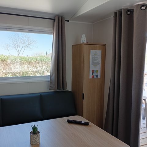 Mobilhome 4 personnes - Prestige "Lys - Orchidée" - 2 chambres - Climatisation