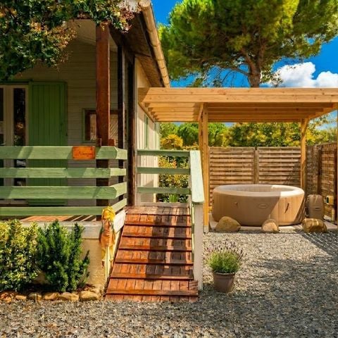 Casa di campagna 6 persone - Alloggio di lusso "Hortensia" - 3 camere - Da letto - Aria condizionata e vasca idromassaggio