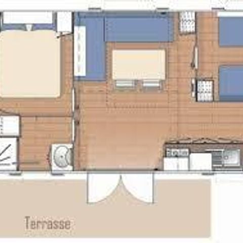 MOBILHOME 6 personnes - O'HARA 734