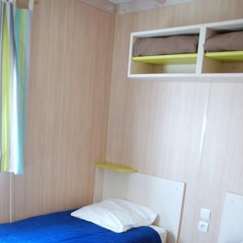 Chalet 6 personnes - Chalet CANNELLE Confort+ avec terrasse couverte de 12m² 4/6 pers