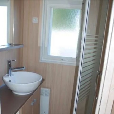 Chalet 6 personnes - Chalet CANNELLE Confort+ avec terrasse couverte de 12m² 4/6 pers