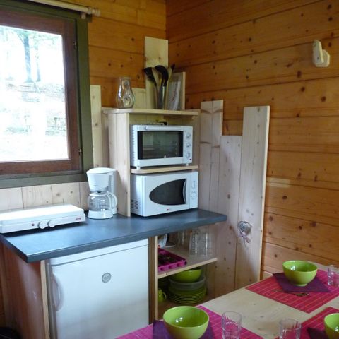 CHALET 4 personas - Cabaña Elodie 9m²