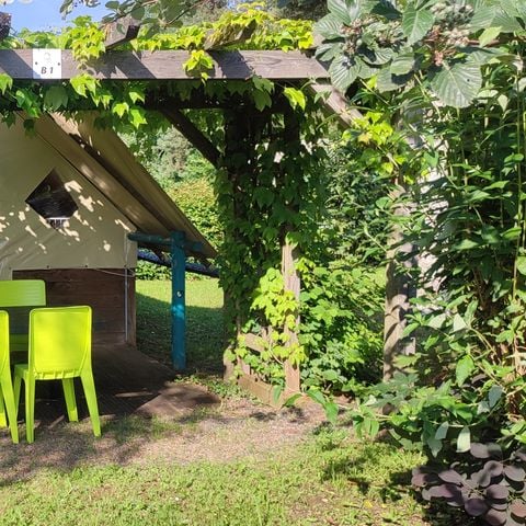 BUNGALOW DE LONA 4 personas - 15m² Bungatoile canadiense