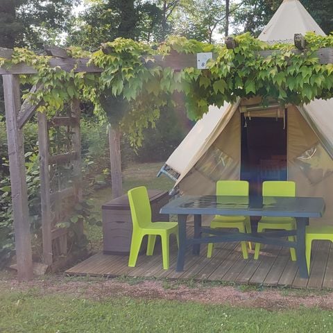 BUNGALOW TOILÉ 4 personnes - Bungatoile Tipi 18m²