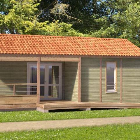 Mobilheim 4 Personen - Cottage angepasst PMR 2 Zimmer 4 Personen max